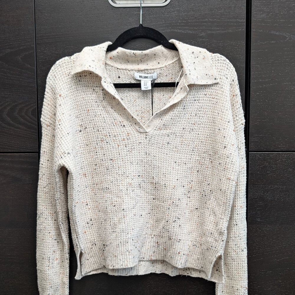 William Rast Cropped Sweater
